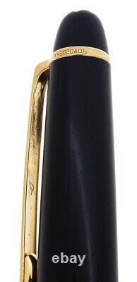 2001 Montblanc Meisterstuck N°145 Gold Trim Classique Medium Nib Fountain Pen