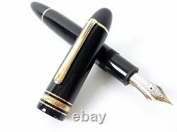Auth MONTBLANC MEISTERSTUCK 149 14k Gold 4810 Nib Piston Fill Fountain Pen M23