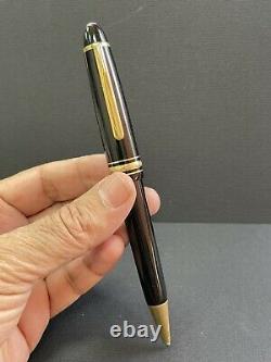Authentic MONTBLANC Meisterstuck Gold Trim LeGrand 161 Ballpoint pen R12