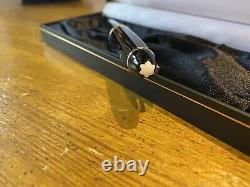 Authentic Mont Blanc Meisterstuck Ball Point Pen Black With EngrSerial Number