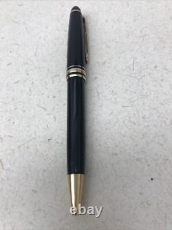 BLACK & GOLD ROLLER PEN MONT BLANC MEISTERSTUCK With WHITE STAR 5315