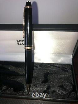Discontinued New Montblanc Meisterstuck Mechanical Pencil. Black And Gold