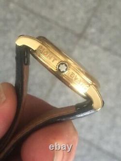 Excellent Beautiful Montblanc Meisterstuck 18k Solid Gold Automatic Very Clean