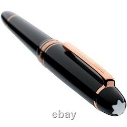 Fountain pen Montblanc Meisterstuck 112674 Classique EF nib rose gold and black