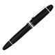 Fountain pen Montblanc Meisterstuck 114227 EF black and platinum finish in resin