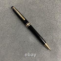 Genuine Montblanc Meisterstuck Ballpoint Pen Black & Gold No. IC176627 1993-1997