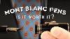 Is It Worth It Montblanc Meisterst Ck 149 146 144 Fountain Pens Ballpoint U0026 Mont Blanc Rollerballs