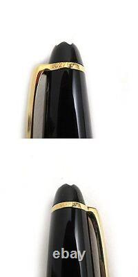 Item MONTBLANC classic Meisterstuck nib14K nib M fountain pen black gold wi