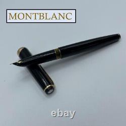 Japan Fountain pen Montblanc Meisterstuck 14 Black x Gold Vintage