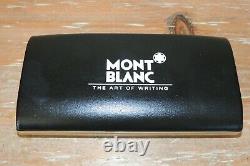 L@@k! Vintage 1980's Montblanc Meisterstuck 164 Burgundy Gold Ballpoint Pen