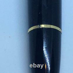 MONT BLANC Meisterstuck Le Grand 146 Black Gold Fountain Pen Nib B 14K