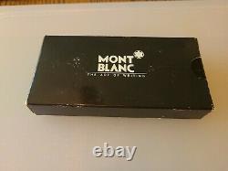MONT-BLANC VTG MEISTERSTUCK ROLLERBALL PEN THE ART OF WRITING IN CASE WithPAP