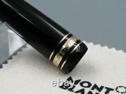 MONTBLANC FOUNTAIN Pen Meisterstuck 146 Cap PART With BLACK & Gold 1990-2013 NEW
