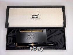 MONTBLANC Fountain Pen Meisterstuck Gold Coated 4810 14K NibEF 585 from JAPAN