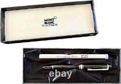 MONTBLANC MEISTERSTUCK Classique 163 ROLLERBALL Pen BLACK with GOLD accents