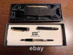 MONTBLANC MEISTERSTUCK EF Fountain pen 4810 585 14K Gold Coated NibEF New JP