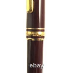 MONTBLANC MONTBLANC Meisterstuck White Star 14K Fountain Pen Bordeaux Gold F