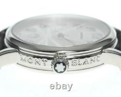 MONTBLANC Meistersteck 7020 Date Silver Dial Quartz Boy's Watch 608267