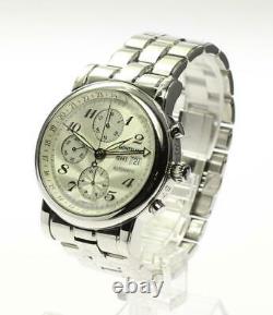 MONTBLANC Meistersteck 7067 Chronograph Silver Dial Automatic Men's Watch 555834