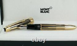 MONTBLANC Meisterstuck 146 Le Grand Gold & Black Fountain Pen 35975 New