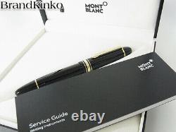 MONTBLANC Meisterstuck 149 Gold Fountain Pen Nib 18K gold EF 14.8cm New