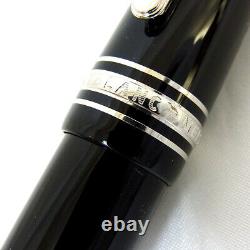MONTBLANC Meisterstuck 149 platinum Gold Fountain Pen Nib 18K gold EF 14.8cm New