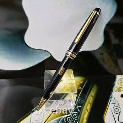 MONTBLANC Meisterstuck 164 Black Gold Classic Classique Ballpoint Pen NOS