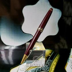 MONTBLANC Meisterstuck 164 Classic Classique Burgundy Gold Ballpoint Pen MINT