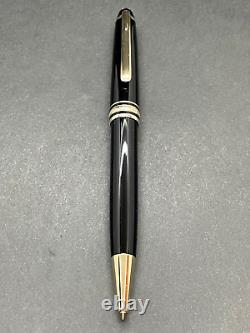 MONTBLANC Meisterstuck 164 Gold Trim Ballpoint Pen Original Box