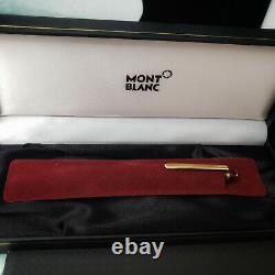 MONTBLANC Meisterstuck 164R Classic Burgundy / Red Gold Ballpoint Pen NEW