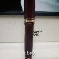 MONTBLANC Meisterstuck 166 Legrand Burgundy Gold Highlighter Pen NEW