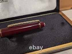 MONTBLANC Meisterstuck Burgundy Red Classique 164R Ballpoint Pen