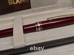 MONTBLANC Meisterstuck Burgundy Red Classique 164R Ballpoint Pen NOS