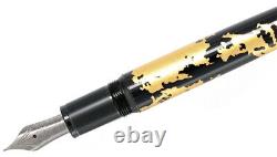 MONTBLANC Meisterstuck Calligraphy Gold Leaf (EF) Fountain Pen 125473