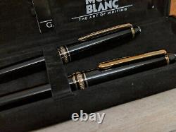 MONTBLANC Meisterstuck Classique 164 Ballpoint & 165 Mechanical Pencil 0.7mm