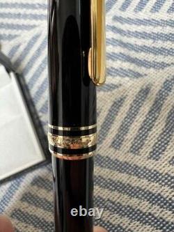 MONTBLANC Meisterstuck Classique 164 Gold Trim Ballpoint Pen Free Shipping Japan