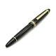 MONTBLANC Meisterstuck Fountain Pen 146 Le Grand 4810 14K Black Gold Nib M Used
