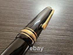 MONTBLANC Meisterstuck Fountain Pen 146 Nib OB 14K All Gold 80s Vintage