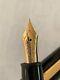 MONTBLANC Meisterstuck Fountain Pen 146 Vintage 70s Nib F 14K All Gold #25351