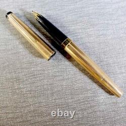 MONTBLANC Meisterstuck Fountain Pen 82 Vintage 1960 Gold Nib F