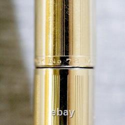 MONTBLANC Meisterstuck Fountain Pen Gold Nib EF