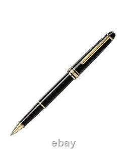 MONTBLANC Meisterstuck Gold Coated Classique M163 Rollerball Pen Fall Sale