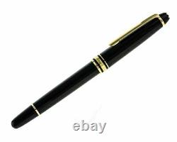 MONTBLANC Meisterstuck Gold-Coated Classique M163 Rollerball Pen and sleeve