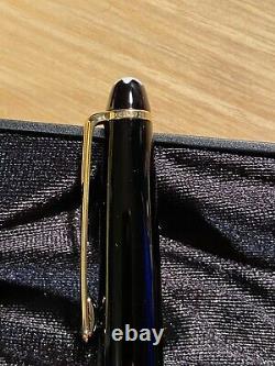 MONTBLANC Meisterstuck Gold Trim Rollerball 163 Pen in EXCELLENT Condition