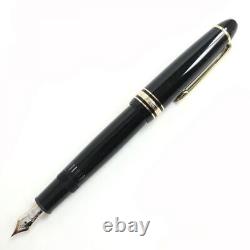 MONTBLANC Meisterstuck Le Grand 14K Fountain Pen Converter Black Gold Made in