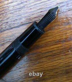 MONTBLANC Meisterstuck LeGrand Black 146 Extra Fine Nib Fountain Pen Tester