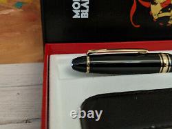 MONTBLANC Meisterstuck Rouge et Noir Leather Case & LeGrand 161 Ballpoint Pen