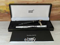 MONTBLANC Meisterstuck Solitaire Doue Gold Plated Classique 163 Rollerball Pen