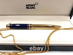 MONTBLANC Meisterstuck Solitaire Ramses II Mozart Ballpoint Pen W. Jewelry Chain