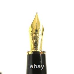MONTBLANC Meisterstuck Solitaire White Star 18K Pen Gold Made in Germany w Le